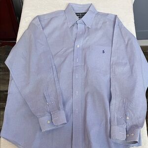 Ralph Lauren Men's Blue Dress Shirt